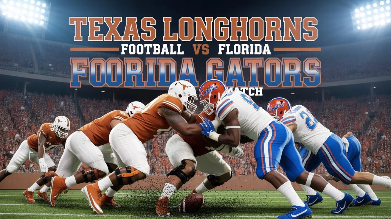 Texas Longhorns Football vs Florida Gators Football Match Player Stats