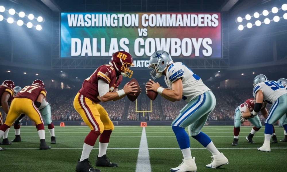 Washington Commanders vs Dallas Cowboys Match Player Stats