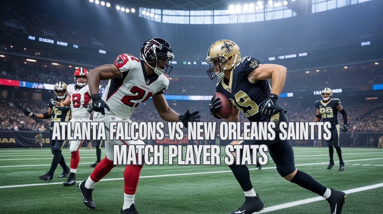 atlanta falcons vs new orleans saints match player stats