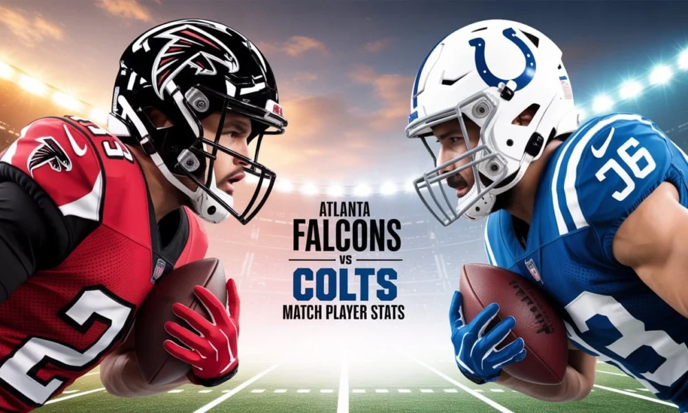 Atlanta Falcons vs Colts Match Player Stats