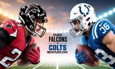 Atlanta Falcons vs Colts Match Player Stats