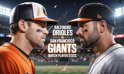 Baltimore Orioles vs San Francisco Giants Match Player Stats