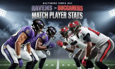 Baltimore Ravens vs Tampa Bay Buccaneers Match Player Stats