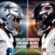 Dallas Cowboys vs Chicago Bears Match Player Stats