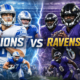 Detroit Lions vs Baltimore Ravens Player Stats Breakdown