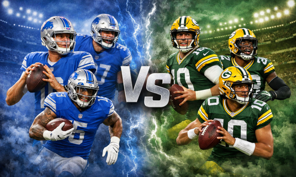 Detroit Lions vs Green Bay Packers Player Stats Breakdown