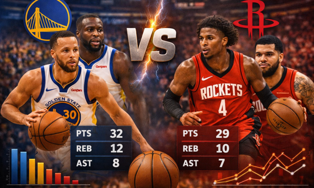 Golden State Warriors Vs Houston Rockets Match Player Stats
