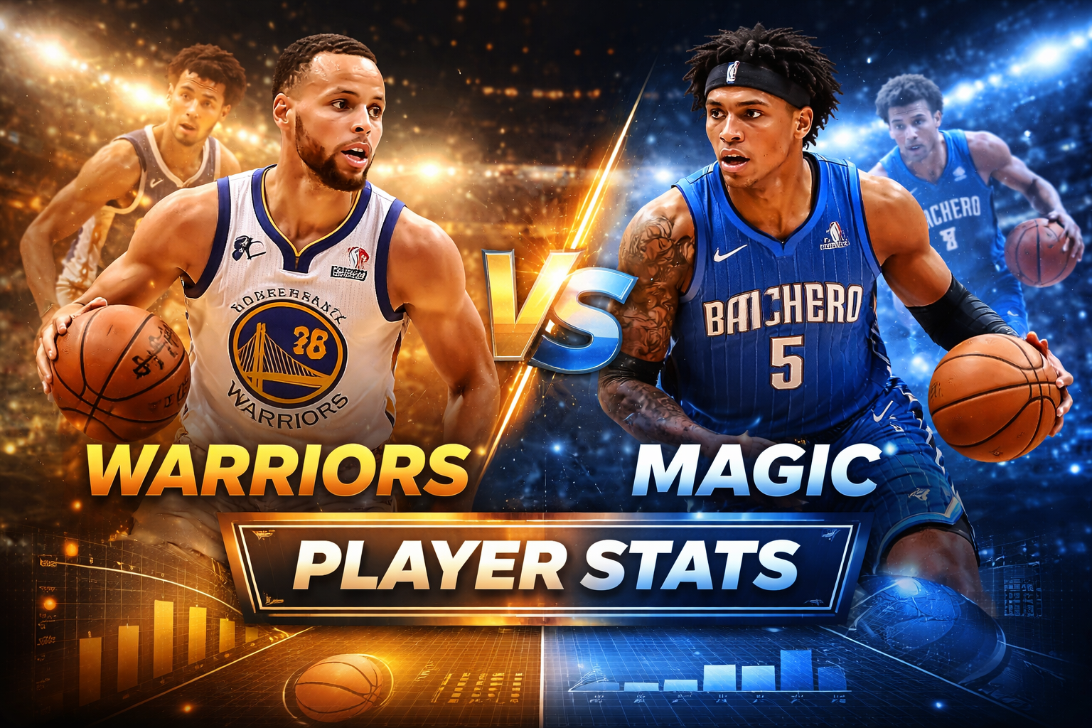 Golden State Warriors vs Orlando Magic Player Stats Analysis