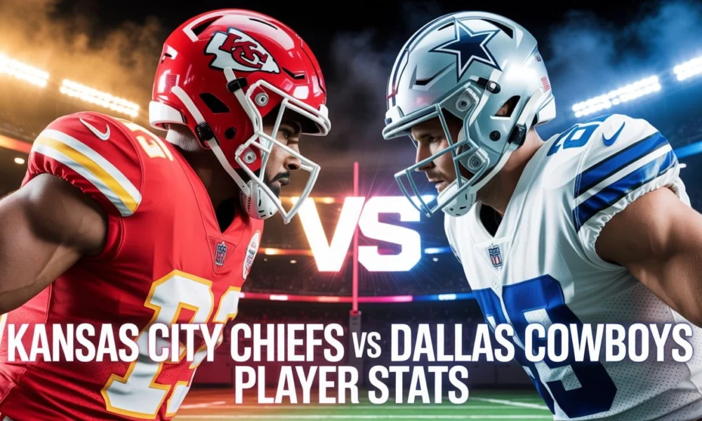 Kansas City Chiefs vs Dallas Cowboys Player Stats