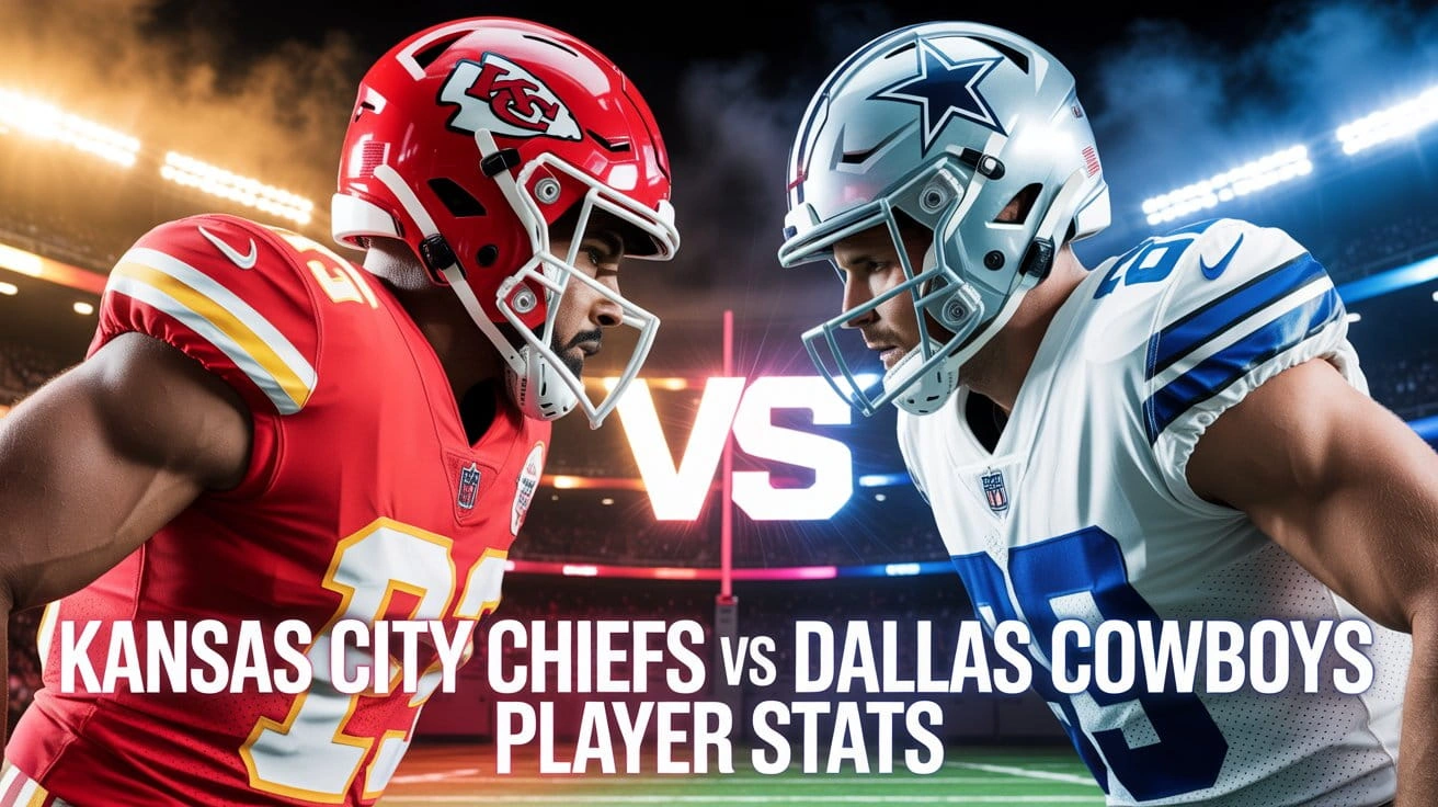 Kansas City Chiefs vs Dallas Cowboys Player Stats