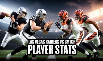 Las Vegas Raiders vs Bengals Match Player Stats
