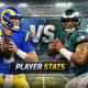 Los Angeles Rams vs Philadelphia Eagles Match Player Stats