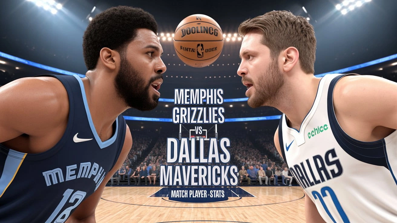 Memphis Grizzlies vs Dallas Mavericks Match Player Stats