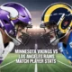 Minnesota Vikings vs Los Angeles Rams Match Player Stats
