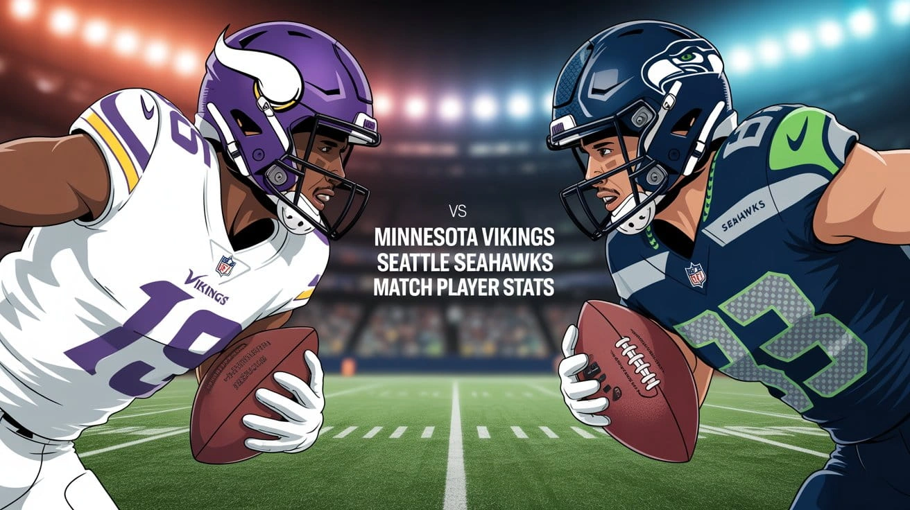 Minnesota Vikings vs Seattle Seahawks Match Player Stats