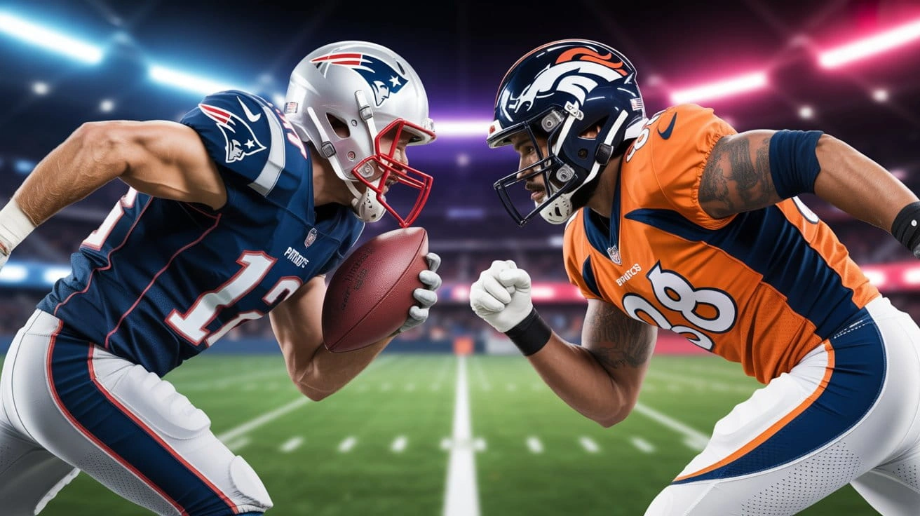 New England Patriots vs Denver Broncos Match Player Stats