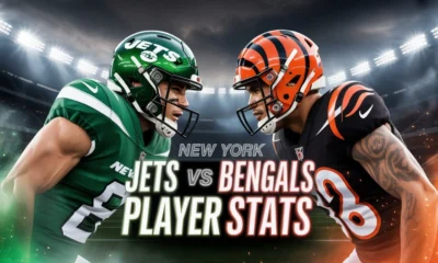 New York Jets vs Bengals Match Player Stats