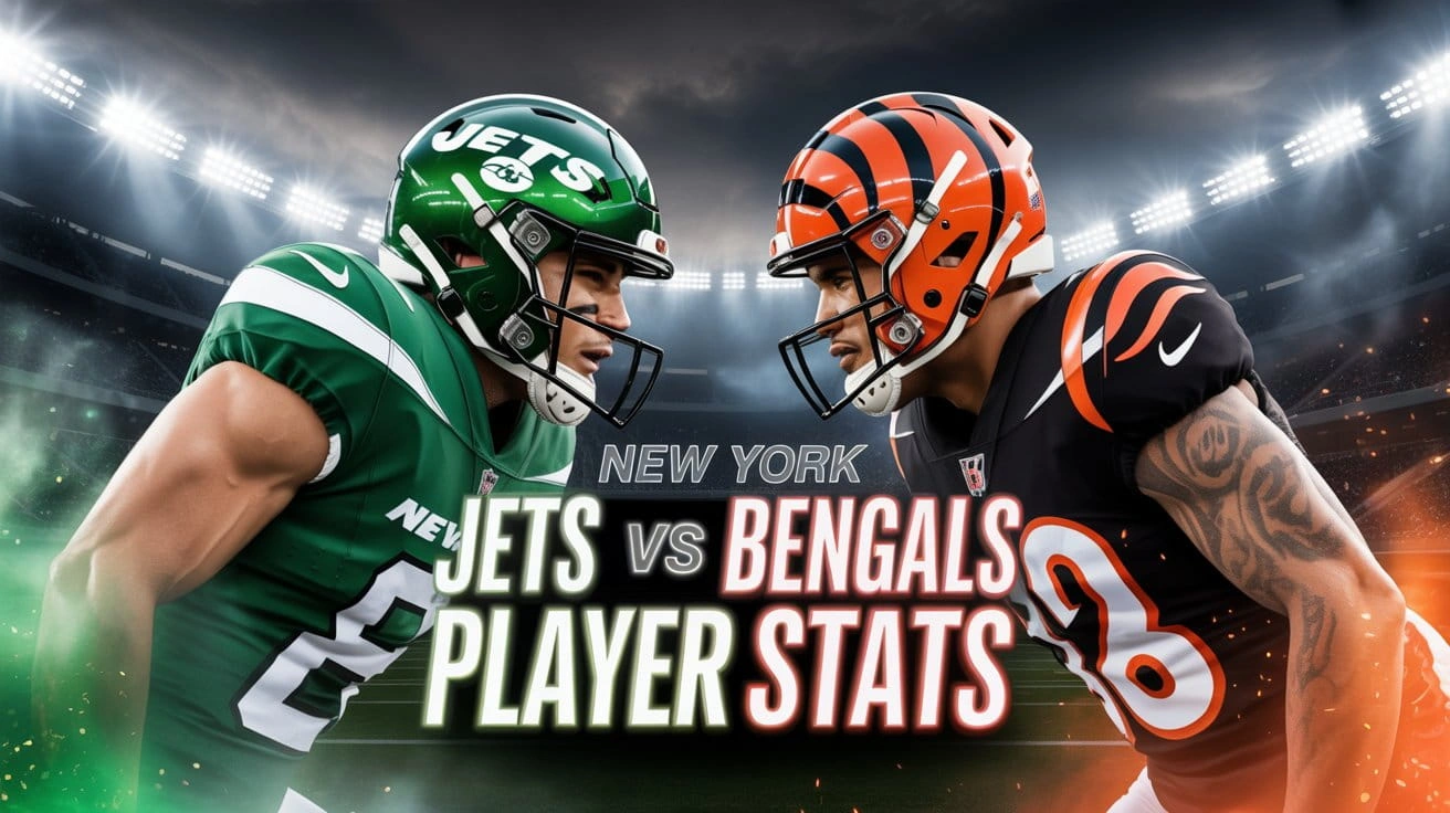 New York Jets vs Bengals Match Player Stats