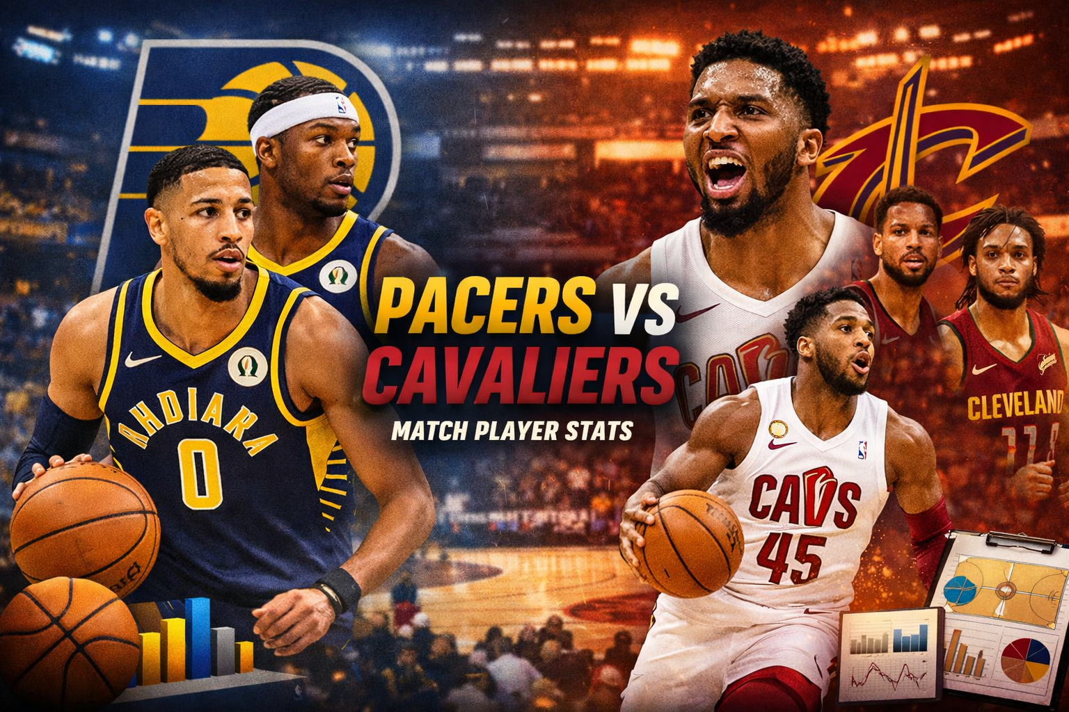 Pacers vs Cavaliers Match Player Stats Breakdown