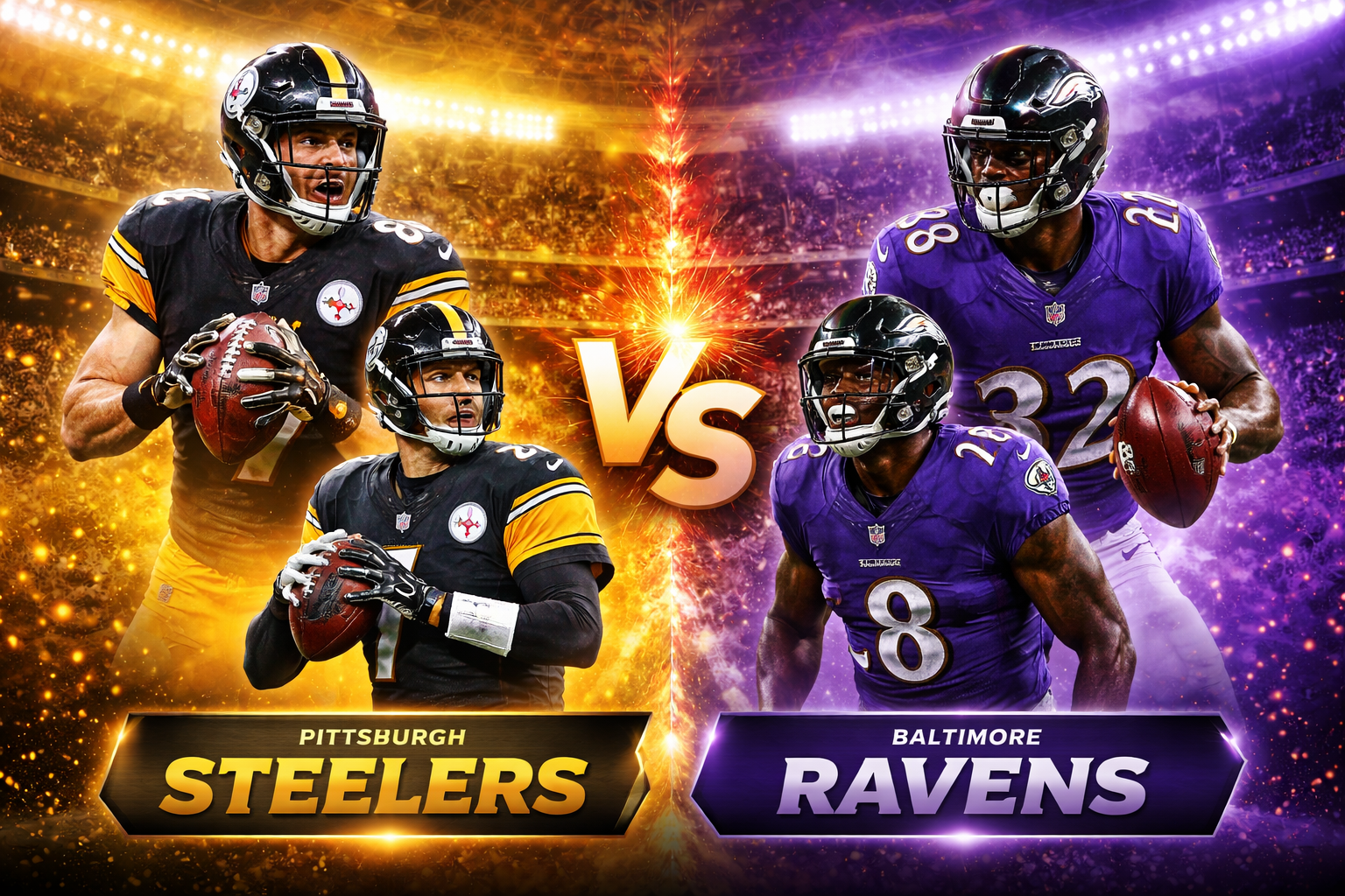 Pittsburgh Steelers vs Baltimore Ravens Match Player Stats Breakdown