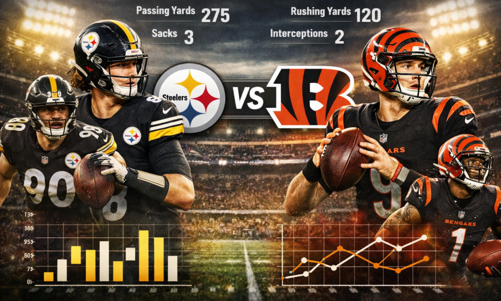 Pittsburgh Steelers vs Bengals Player Stats Breakdown