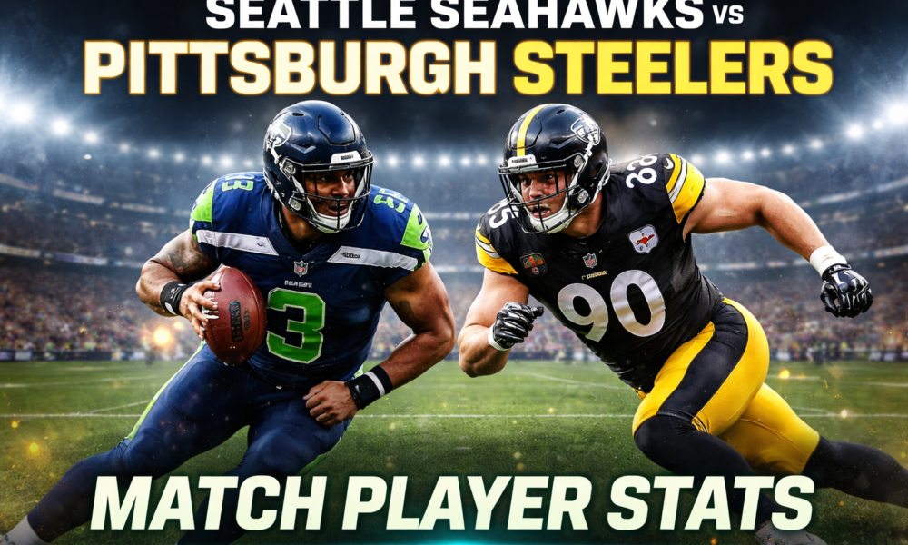 Seattle Seahawks vs Pittsburgh Steelers Match Player Stats