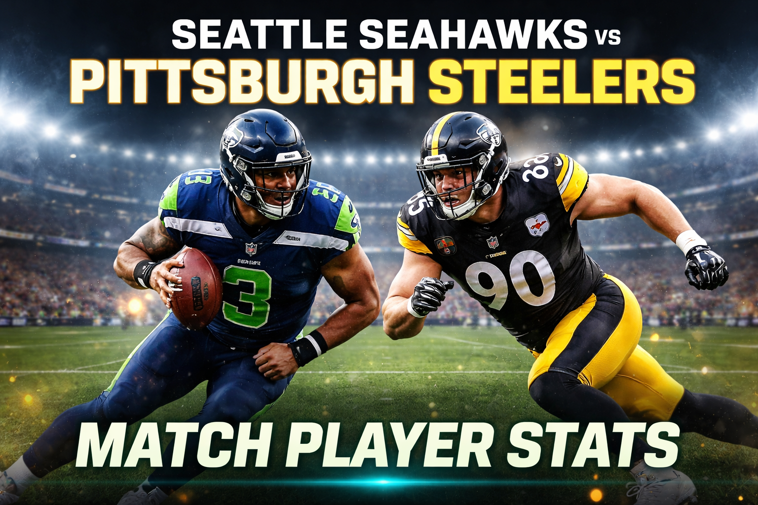 Seattle Seahawks vs Pittsburgh Steelers Match Player Stats