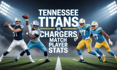 Tennessee Titans vs Chargers Match Player Stats