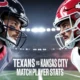 Texans vs Kansas City Chiefs Match Player Stats