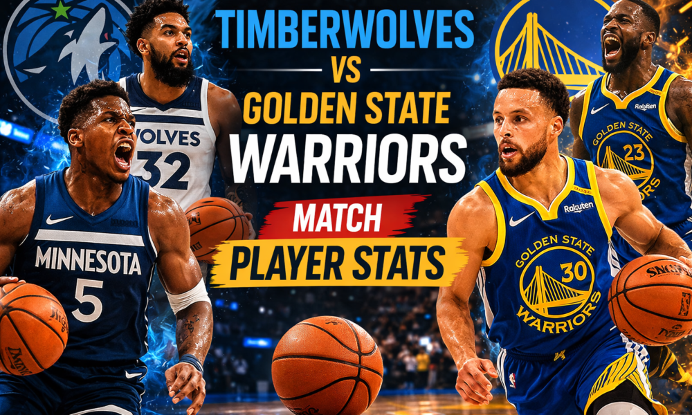 Timberwolves vs Warriors Match Player Stats Breakdown