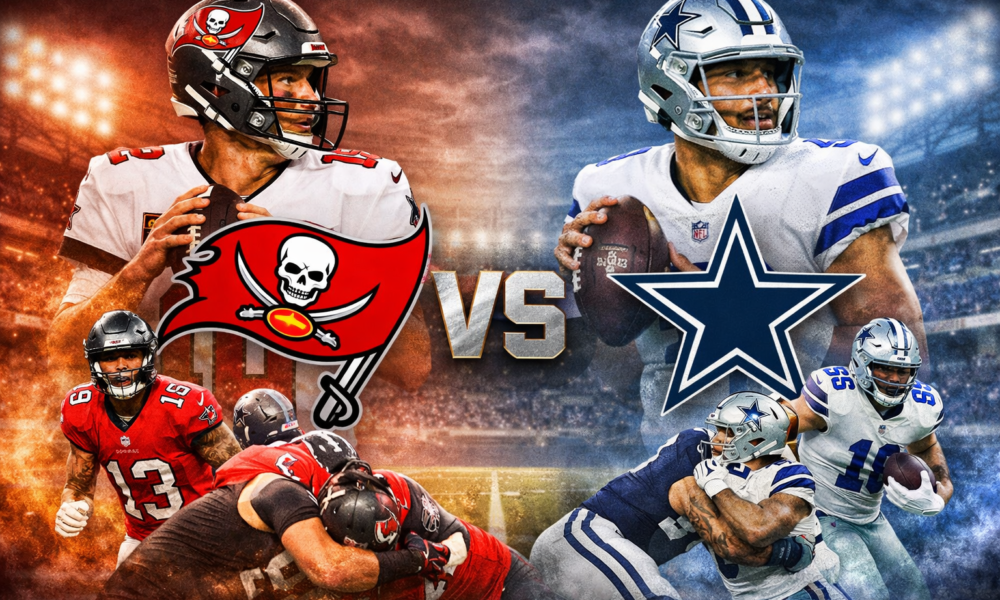 Tmpa Bay Buccaneers vs Dallas Cowboys Match Player Stats