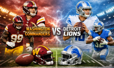 Washington Commanders vs Detroit Lions Match Player Stats